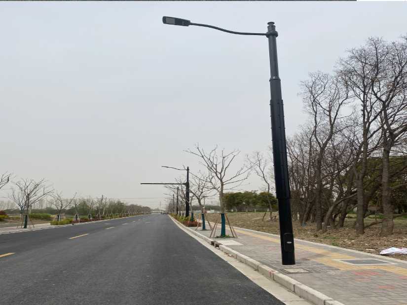 五莲县上海综合杆 太阳能路灯工程